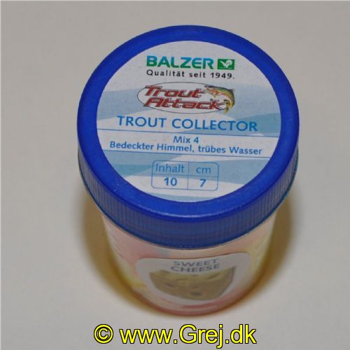 4005652829487 - Trout Collector, Trout Worms med duft - 70mm. - Vægt:1.5g. - Farve:Mix 4 - Smag/duft:Ost - 001 6069 407<br>Our Trout Collector series offers a well thought-out complete program for eminently successful fishing with softbait for trout. In addition to various softbait, we offer a selection of special hooks that are already fitted with tungsten heads. With our softbaits, the main axes are not round, but flattish, and there’s a generous distance between the slats. This design gives the Trout Collectors a unique flexibility. The baits are floaters, and when used with our tungsten hooks of varying weights, every layer of water can be fished. Our classic, which, with its slim Pin Tail and colour combinations, becomes a universal weapon. It’s most effective when the fish are reasonably active. To make your selection easier, our Trout Attack Team has put together 4 different mix packs. Each 5cm and 7cm and 4 flavors (garlic, fish, pellet and - new in the range - sweet cheese). Each assortment contains 10 Trout collectors (5 colours of 2 pieces each). Supplied in vacuum-sealed transparent boxes.