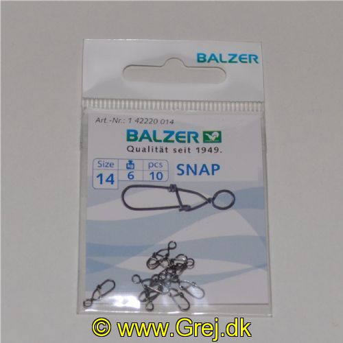 4005652833453 - Special snap - Brudstyrke:4.5kg. - 001 4222 014<br>The expansive arc provides for super, natural bait play.