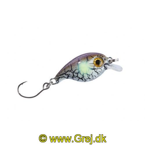 4005652835266 - Trout Attack Thunder wobbler - 30mm. - Vægt:2g. - Farve:Farve J - 001 6093 010<br>Floating trout crank hard bait with cool UV-active colours that bring in the strikes. With rattles in its body. The hook tip has been sharpened chemically.