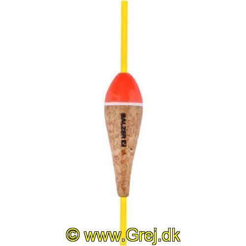 4005652838915 - Kork flåd, aflang - Længde:12cm. - Vægt:6g. - 001 5225 006<br>Cork float, oval, 6g