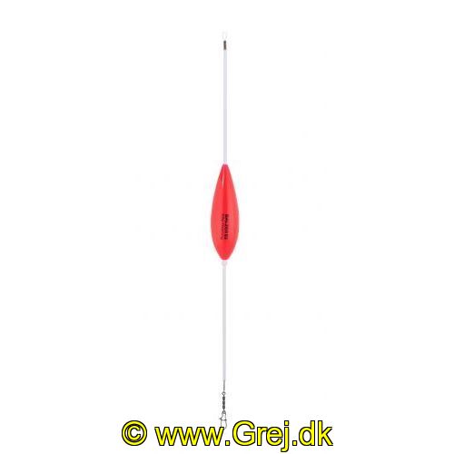4005652839547 - Formontret "anti tangle" bombarda - Vægt:15g. - Farve:Rød - Baittype:Flydende - 001 6801 015<br>Thanks to the Anti-Tangle System, overturning the leader during casting is a thing of the past. This is a common problem, in particular when casting far for seatrout or on large trout lakes. Simply tie the system to the main line and hook the leader into the attached 3-fold safety swivel at the bottom - done! There are 2 floating variants in highly visible red and yellow, as well as a slow-sinking variant in clear.