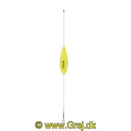 4005652839868 - Formontret "anti tangle" bombarda - Vægt:15g. - Farve:Gul - Baittype:Flydende - 001 6801 115<br>Thanks to the Anti-Tangle System, overturning the leader during casting is a thing of the past. This is a common problem, in particular when casting far for seatrout or on large trout lakes. Simply tie the system to the main line and hook the leader into the attached 3-fold safety swivel at the bottom - done! There are 2 floating variants in highly visible red and yellow, as well as a slow-sinking variant in clear.