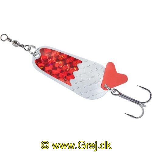 4005652842868 - Colonel Classic HB Spoon - 66mm. - Vægt:30g. - Farve:Rød reflex - 001 3251 130<br>Colonel Classic Curvy spoon: Our classic spoon with optimised motion. Due to the greater curvature the spoon runs considerably more actively no matter how slowly it moves. Excellent treble hooks and top quality workmanship!