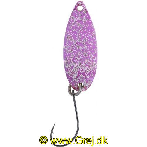 4005652845654 - Metallica ICE Spoon - 27mm. - Vægt:2g. - Farve:Pink/gul - 001 6098 203<br>Our new spoons with a triple appeal. Copious particles that look like small scales glitter on the anodised upper surface. The colour contrast is then found on the reverse. Incredibly successful!