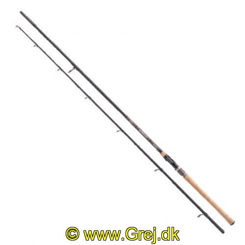 4005652847375 - Diabolo Fury spinnestang - Længde:240cm. - Vægt:180g. - Variant:Spin 70 - Kastevægt 30-70gram. - 001 1030 240<br>Diabolo Fury...real gems that pack a fiery punch! With the 11th version (!) of our Diabolo rods, we have completely redesigned our long-running favourite – taking it to a whole new level, both technically and visually. The KWX carbon with golden metal threads – so popular with the previous series – has been completely redesigned and harmonises bombastically with the glossy black lacquered blanks and reel seats. These are real gems that are normally only found on much more expensive rods. For the telerods we use completely redesigned reel seats that not only look good – but also feature a very ergonomic shape and fit extremely well in the hand. In addition to the tried and tested models, we have expanded the new series with new rods and additional lengths. Everyone will find “their” rod here – from eel to zander! 

FEATURES: IM-7 high-density carbon fibre with KWX carbon, Considerably more smooth and compact actions, Slender Titanium SIC guides, Cork handles* (* with a few exceptions), Precision put-in connections, Reel seat made from stainless steel/nylon ABS. 

Powerful, dynamic all-round rods with sensitive tips for pike, zander and large salmonids.