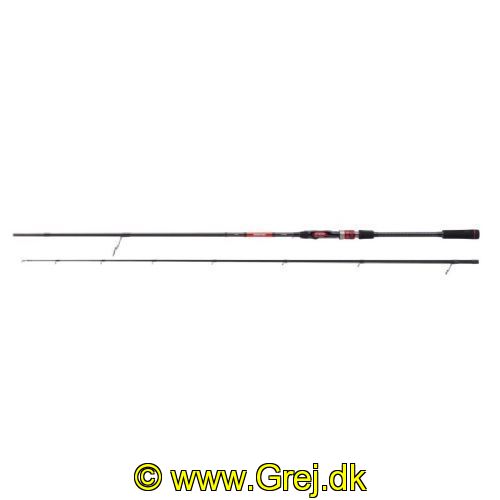 4005652848297 - Shirasu IM-8 Pike H, geddestang - Længde:270cm. - Vægt:230g. - Kastevægt 30-84gram. - 001 1238 270<br>Shirasu IM-8...the next generation! Finally it is here, the 2nd generation of our already legendary Shirasu IM-8 predator rods. All blanks have been redesigned – and besides some tried and tested rod types, there are also lots of new rods. The spinning rods have modern Fast Taper actions – in other words fast tip actions. The screw reel seat has openings on the side, so you can put your finger on the blank there and be guaranteed to notice every tock and tug. In the lower part, the blanks are wrapped with high-quality carbon tape. Our proven PRO GUIDE CONCEPT ring system is also used in this series – ensuring an optimum bending curve during the drill. For an easier overview, the action of the rod is also shown as an abbreviation on the blank next to the casting weight (e.g. UL for Ultra Light). 

Features: IM-8 carbon fibre with carbon tape, Precision Nylon-/Stainless Steel reel seats with side openings, Ergonomic handles made of Duplon, Titanium SIC guides, PRO GUIDE CONCEPT, Hook holder. 

Thanks to the hard backbone, this great rod easily handles large lures and big pikes! Their area of application are large wobblers and shads up to approx. 20cm.