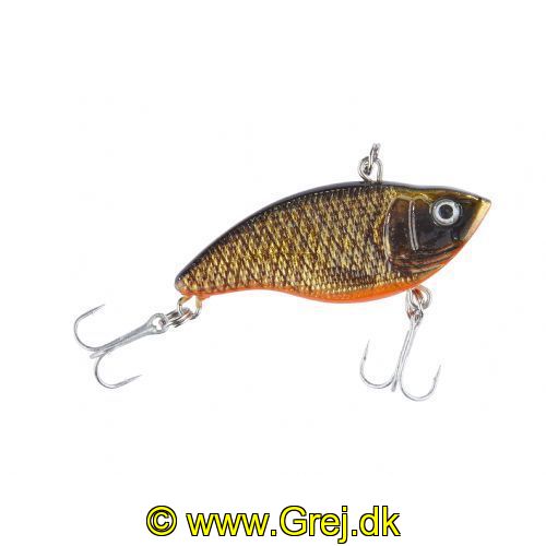 4005652854212 - Colonel UV Striker, Lipless - 55mm. - Vægt:9g. - Farve:Rotfeder - Baittype:Synkende - 001 3474 019<br>Colonel UV STRIKER - luring hardbaits at affordable prices. The brand new Colonel UV Striker impress with great new decors that are currently fished in Japan and the United States. In addition to the good running properties, the secret of these hardbaits is that they are all UV active. Especially in murky water and at dusk an immense advantage. All hardbaits are equipped with matt silver chemically sharpened round-bent treble hooks. 

This sinking hardbait has no diving scoop. It is simply reeled in, creating very strong vibrations, attracting the side lines of the predators. At 5.5cm it is ideal for perch, chub and asp. Type: sinking.