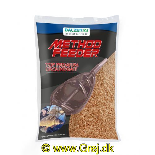 4005652855400 - Method Feeder, Premium Groundbait - Vægt:600g. - Smag/duft:Spicy Krill - 001 8440 002<br>Premium Groundbait Method Feeder feed. As well as our tried-and-tested Feedermaster Method Feeder feed, we also offer Premium Groundbait, a top-class ready-made feed with very high-quality ingredients (very high protein and fishmeal content). The recipes were developed by feeder pro Julian Feuerlein and have been successfully proven to catch fish. The very fine grain size means that the food can be digested quickly. There are 5 exciting varieties, both sweet and fishy, suitable for all seasons and all waters. The addition of pellets means that even large fish can be kept at a feeding spot for a long time. Contents: 600g. There are instructions on the bags on how to prepare the food and pellets in the best possible way!