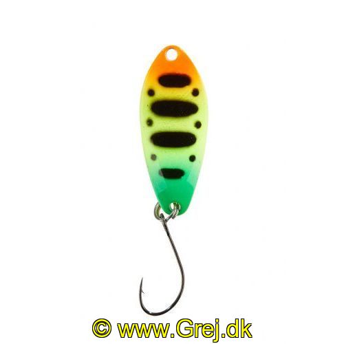 4005652856292 - Pro Staff Series Torro Spoon - 30mm. - Vægt:3.5g. - Farve:Rainbow Spots, UV - 001 6005 008