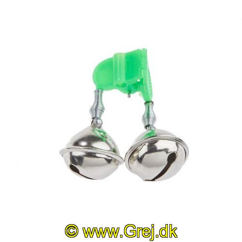 4005652856568 - Stangspids klemme med dobbelt klokke, plastik - 001 1983 103<br>Double rod bell. Perfect for attaching on the rod tip.
