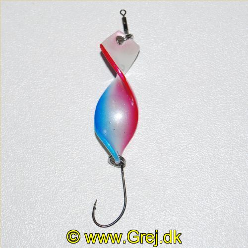 4005652860015 - Pro Staff Series Shooter Spoon - 40mm. - Vægt:6g. - Farve:Minnow - 001 6041 204<br>This spoon is a real highlight: its unique propeller shape makes it turn on its own axis at the slightest pull, which drives the trout absolutely crazy. In our numerous tests, the Shooter also lured completely passive fish to bite. As it can be used extremely slowly, it is also a top spoon for winter fishing. The front and back of each spoon have contrasting colours which create a unique play of colours when turned. Each spoon features a micro triple swivel that safely prevents line twist. Can be thrown very far.