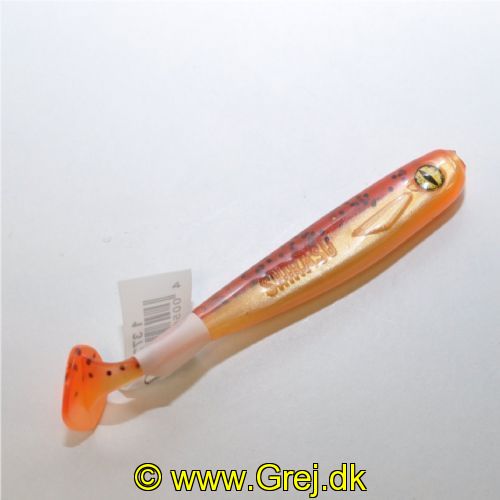 4005652860619 - Shirasu Kauli Reloaded - 95mm. - Farve:Cookies’n’Cream - 001 3725 609<br>It’s been a long time since we sold one of the best zander soft lures, the original KAULI by Jörg Strehlow. There were many copies after that but none came close to the original. 
Now - almost 15 years later - the original KAULI RELOADED is coming. The shape has been updated and the body is coated with a soft epoxy finish. 
The eyes that were once painted on have been replaced by our UV active reptile eyes. 
Available in 10 catchy colors and 2 sizes (9.5cm and 12.5cm).