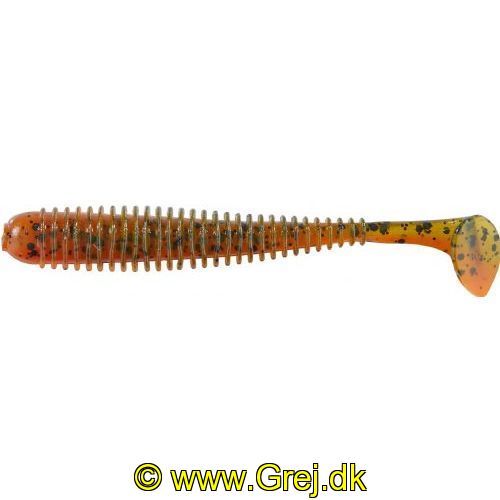 4005652861463 - Shirasu Street Worm Paddler - 50mm. - Vægt:1.5g. - Farve:Green Pumpkin/Amber Red - Baittype:Synkende - Smag/duft:Blæksprutte - 001 3397 502<br>Worm Paddler: Very versatile bait. It can be fished with a jig head as well as with finesse rigs such as Drop Shot or Texas Rig. Plays seductively with even the smallest movements. With squid flavor. Sinking!