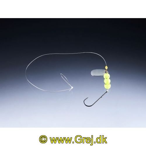 4005652862767 - Edition Sea, fladfiskeforfang - Længde:35cm. - Farve:Gul - 001 4727 005<br>Exactly matching rigs for our flatfish spoons.