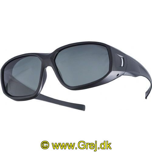 4005652863528 - Polaroidbriller - Farve:Grå - Variant:Genf - 001 8731 004<br>With dark polarizing lenses. The particularly wide temples minimize the incidence of wind and light from the side.