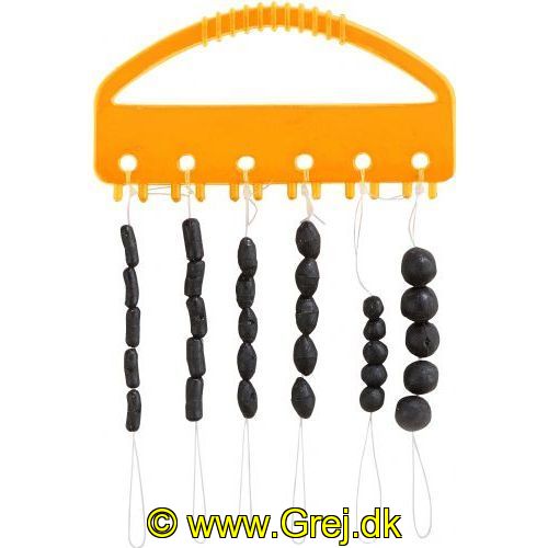 4005652865089 - Gummistopper/-perler - Farve:Sort - 001 5921 003<br>Line stopper/rubber beads black