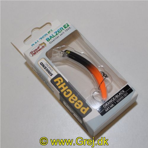 4005652873466 - TA Wobbler F1 - Banan Wobler Orange/Black - Synkende - 3,3g - 57mm - 01 60000 001