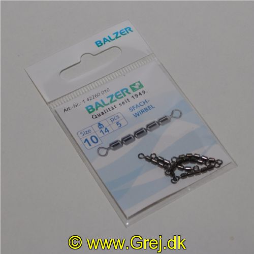 4005652876535 - 5er Svivel Kette o.snap - Str. 10 - 5  stk. - 14 kg. - 01 42260 010
