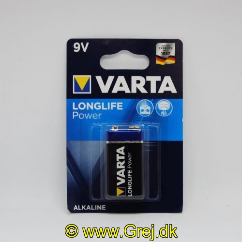 4008496559862 - 9V Batteri - Varta