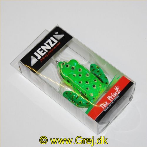 4014037551240 - jenzi Frog - 18 gram - 5,5cm - Frog - Lysegrøn