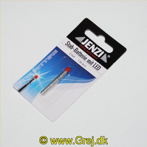 4014037600139 - Jenzi - Stab-Batterie med led
3 Volt
bruges i stedet for knæklys