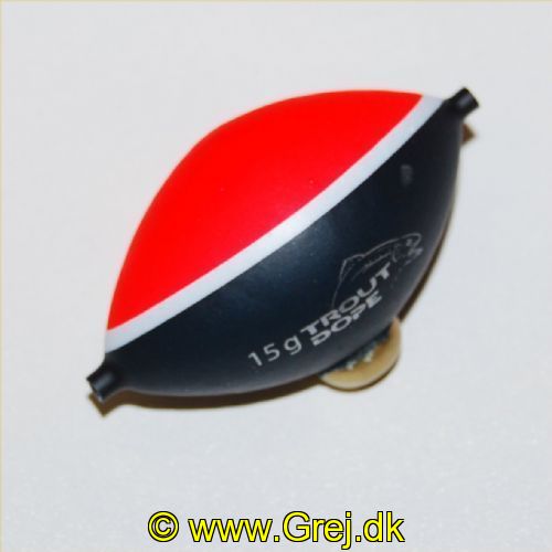 4014037607466 - Jenzi Bombarda Trout-Egg - 15 gram - Rød/Sort - flydende