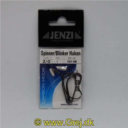 4014037732137 - jenzi - Enkeltkroge - 5 stk - meget skarpe - Str. 2/0