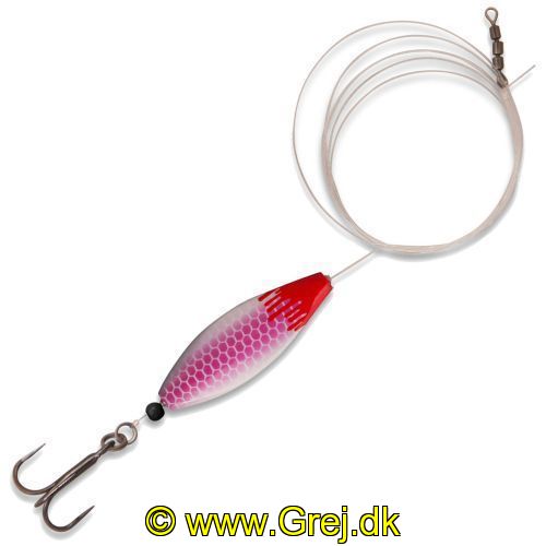 4029569209941 - 4g. Bloody Inliner pink/white (Pink/Hvid)<BR>
Inline blink. rigget op. og klar til brug! Fisk dem på UL grej. eller efter et bombardaflåd. 
Gennemløbere er altid uhyre effektive i P&T søer. men prøv dem også i fjorden og på kysten efter de blanke havørreder. Ligeledes er gennemløbere også perfekte for aborre fiskeren.<BR>
Blinket kan fiskes i små ryk. eller med et jævnt tempo - men glem aldrig de vigtige spinnestop!
<BR>
<LI>4 gr. - 80cm line - 0.24mm (Bloody Inliner)</LI> 