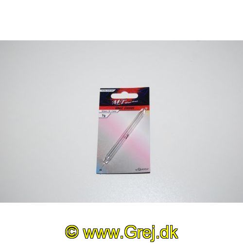 4029569258895 - Quantlm - Magic Trout - Ghost Tube - 7 gram - Længde 83mm - Ø: 1,5mm - 1 stk - Glasklare
<BR><BR>Bruges som bundsynk med små lette kroge og en klump flydende bait. 
Eller
Du bruger GHOST TUBE som synk på flåde systemer som alm. flåde. bombarder eller Tremarella.