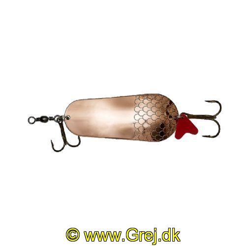 4044641013247 - Dam Effzett Standard Spoon - Ske-blink 45 gram - Lengde: 8cm - Copper/Kobber