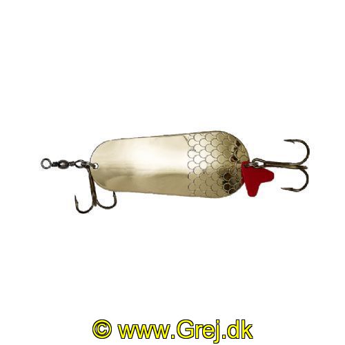4044641013643 - Dam Effzett Standard Spoon - Ske-blink 45 gram - Lengde: 8cm - Gold/Guld