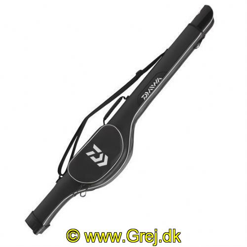4066466003425 - Daiwa 7-10 fods Ext Rod Bag - Stangtaske til 7-10 fods stang og hjul - Hardcase - Sort/Hvid