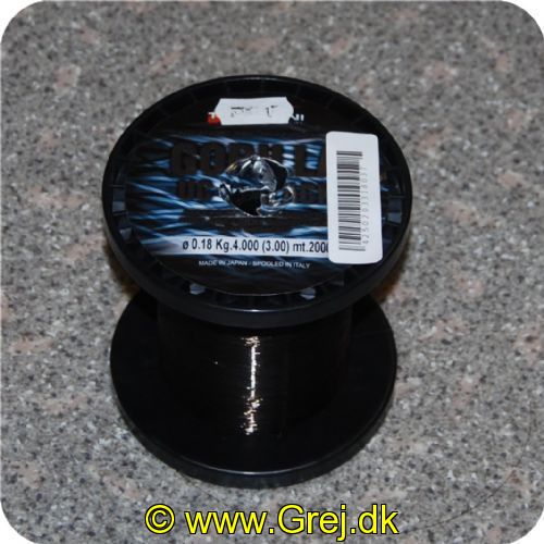 4250203318037 - Gorilla UC - Black - 0.18mm - Brudstyrke - 4 kg
Farve: sort - Ekstrem smidig og glat line - Giver problemfrie og lange kast 

Vælg antal meter