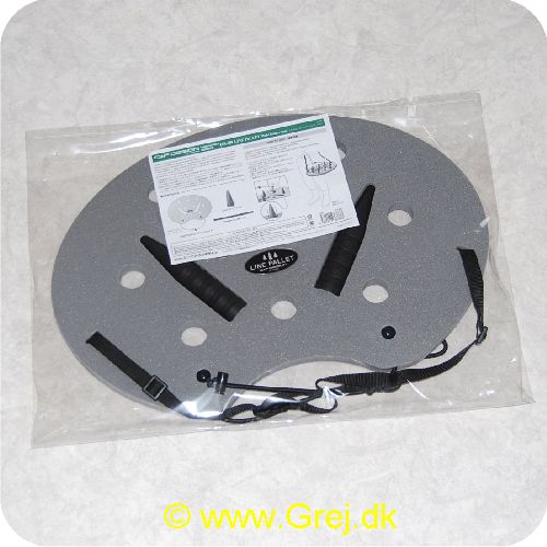 4560111383738 - Line Pallet - Standard - 48cm gange 35cm - Flyder på vandoverfladen - Med bæltestropper - Med 10 toppe til at holde linen - Bruges som linekurv
