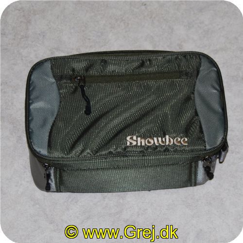 4710681162053 - Snowbee hjultaske med plads til op til 6 hjul og forfang - Flytbare skillerum - 17x27x10cm udvendig mål - Med håndtag