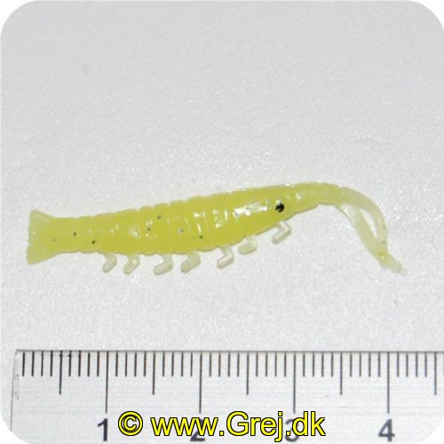 4710681570872X - Snowbee Stinger Soft Lures - Rejer - 1 stk - 4cm/0.5g - Gule - x004