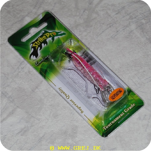 4712702062984 - Strike Pro Shrimp Rosa - 5 cm - flydende - 3,2g - Arbejdsdybde: 0,8-0,9m