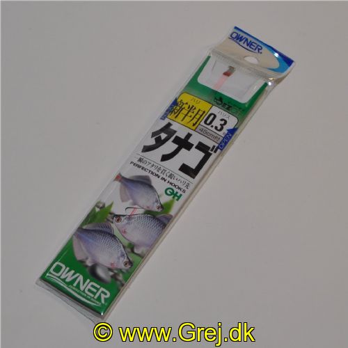 4953873196546 - Owner 20304 - New Owner Half Moon Fishing Hook 0-0.3 - 6 stk.