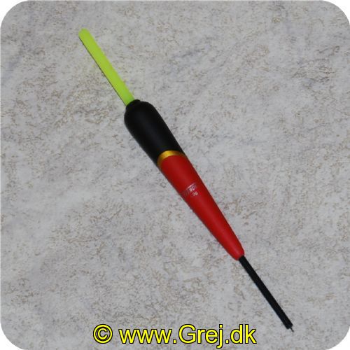 4TR0G - Penneflåd 4gr Rød/sort med top i gul eller rød 16cm 
Toppen kan skiftes ud med et knæklys