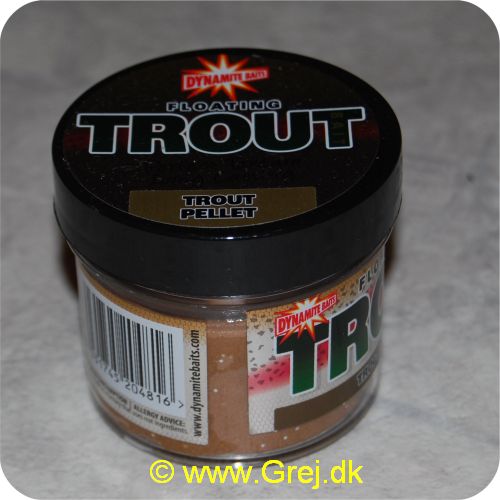 5031745204816 - Dynamite Bait - Lysebrun med smag af fiskepiller (Trout Pellet) - 60 g - Formes let om krogen - Iøjenfaldende farve - Skaber unikt duftspor