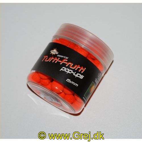 5031745224425 - Dynamite Baits - Fluro Pop-Up - Tutti Frutti Pop-Ups og Wafters - 15mm - 100g