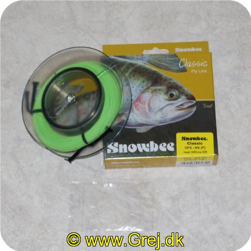 5052076005842 - Snowbee Classic Trout CF5F - Head 30ft - Line 90ft - Klasse 5/9.4g - Chartreuse
WF-F line. med flettet kerne. til en særdeles god pris.
Kort sagt. en kvalitets line til fornuftig og overkommelig pris.


   
