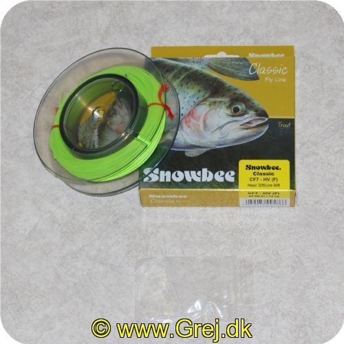 5052076005866 - Snowbee Classic Trout CF7F - Head 30ft - Line 90ft - Klasse 7/12.5g - Chartreuse
WF-F line. med flettet kerne. til en særdeles god pris.
Kort sagt. en kvalitets line til fornuftig og overkommelig pris.


   

