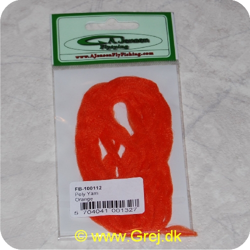 5704041001327 - Poly Yarn    Orange