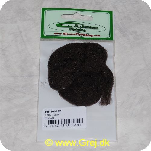 5704041001341 - Poly Yarn    Brown