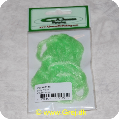 5704041001365 - Poly Yarn    Chartreuse