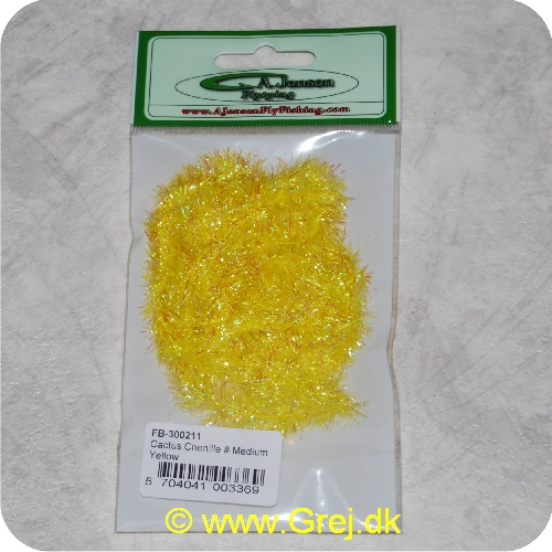 5704041003369 - Cactus Chenille  Medium    Yellow