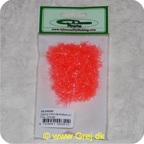 5704041003512 - Cactus Chenille  Medium    Fluo Orange