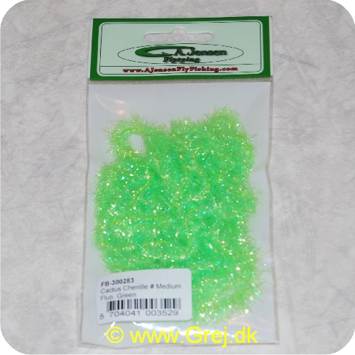 5704041003529 - Cactus Chenille  Medium    Fluo  Green