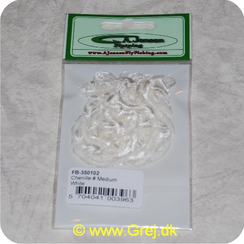 5704041003963 - Chenille  Medium        White